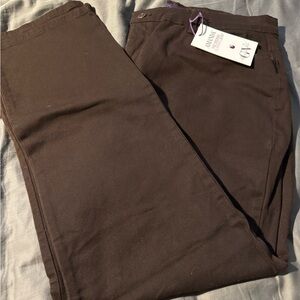 Gloria Vanderbilt Amanda Brown Jeans NEW Size 18